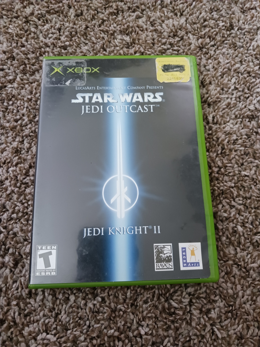 Star Wars Jedi Knight II: Jedi Outcast - Black & Green Case